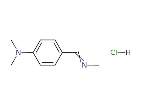 4-dimethylamino-benzaldehyde methylimine; hydrochloride